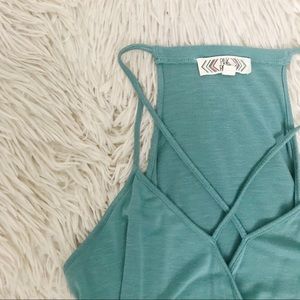 • pink rose tank | l •